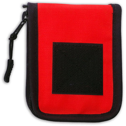Ampularium mini z rzepem Cordura FLUO czerwone