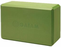 Gaiam Kostka do jogi z pianki Apple Green