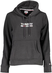 BLUZA TOMMY HILFIGER BEZ ZAMKA DAMSKA CZARNA