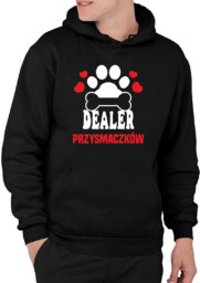 Dealer przysmaczków - męska bluza na prezent