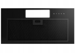 Okap do zabudowy Kernau KBHI0360B czarny Led Klasa