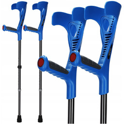 KULE ŁOKCIOWE ORTOPEDYCZNE INWALIDZKIE REGULOWANE SKŁADANE ANTYPOŚLIZGOWE