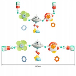 Kolorowy Pałąk Zawieszka Do Łóżeczka Wózka Fotelika