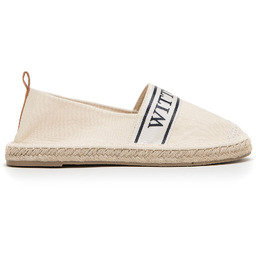 Damskie espadryle z lamówką z napisem WITTCHEN
