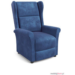 Fotel wypoczynkowy AGUSTIN 2 Halmar Granatowy