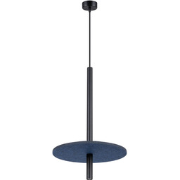 Lumes Granatowa lampa wisząca z nowoczesnym kloszem N8-D86