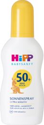 HiPP Babysanft, balsam ochronny na słońce, spray, SPF
