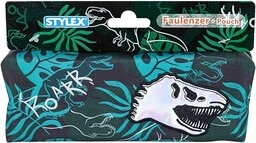 Stylex 47093 - Piórnik z motywem dinozaura, aplikacją
