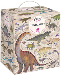 Puzzlove CzuCzu, puzzle, Dinozaury 200 el.