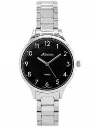 Zegarek Damski Albatross Mirage ABBC02 (za538d) silver/black II