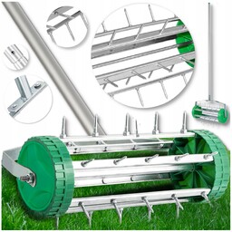 Aerator Wertykulator do Trawy Gleby Murawy Ręczny Obrotowy