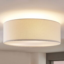 Lampa sufitowa Mariat Lindby, możliwość ściemniania, biały /