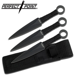 ZESTAW 3 NOŻE DO RZUCANIA PERFECT POINT USA