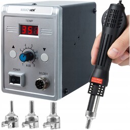 Stacja Lutownicza Hot Air Spawarka Plastiku Zgrzewarka Kolbowa