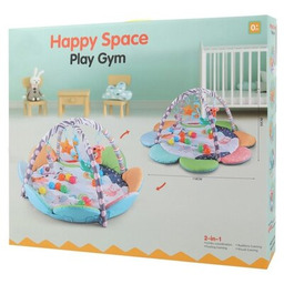 TINYMINI Mata edukacyjna Kwiat Zoo 2w1 JL639-2A