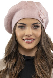 Vivisence 7006 Różowy Uni Nakrycie Głowy Beret