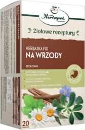 Herbapol Na Wrzody, herbatka fix ziołowa, 2 g