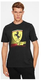 Puma T-Shirt Ferrari Race 620952 Czarny Regular Fit