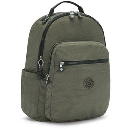 Kipling SEOUL Duży plecak, Green Moss (Zielony)