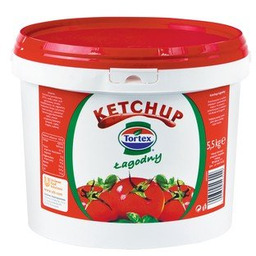 Ketchup Tortex łagodny 5,5kg