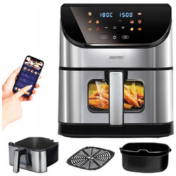 Frytkownica beztłuszczowa air fryer duża 6l Wifi 1500W