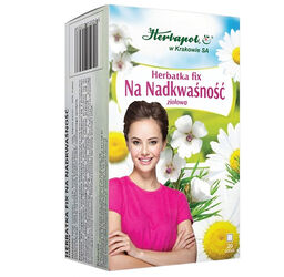Herbapol Na Nadkwaśność, herbatka fix ziołowa, 2 g