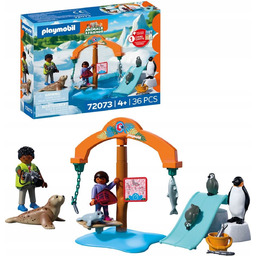 PLAYMOBIL Zoo 72073 Lodowa ekspedycja, zestaw dla dzieci