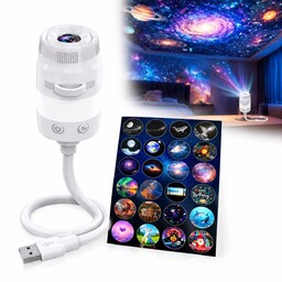 Projektor Star Galaxy, Projektor Gwiazd I Nieba, Lampka