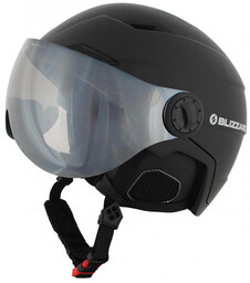 Blizzard, Kask z przyłbicą, Double Visor ski Black