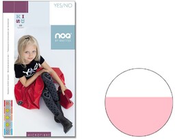 Rajstopy Dla Dzieci W Serduszka Serca Bianco Pink