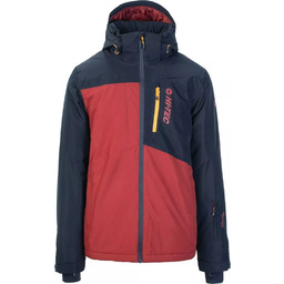 Męska kurtka narciarska ocieplana Hi-tec Alpir sky captain/merlot