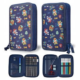 Piórnik Szkolny Z Wyposażeniem Psi Patrol Zestaw Artykułów