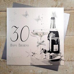 white cotton cards Code XDSA30 duża kartka