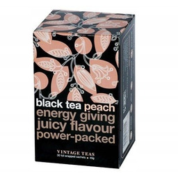 Vintage Teas Black Tea Peach 30 torebek