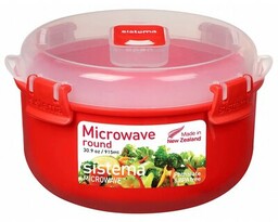 SISTEMA Lunch box Microwave 1113 Czerwony