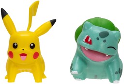POKEMON PKW3587 First Partner, 2-pak, 5 cm, figurki