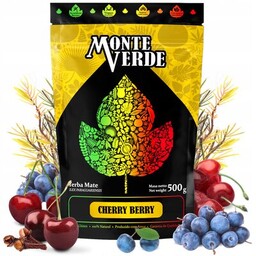 MONTE VERDE Yerba Mate Cherry Berry 500 g