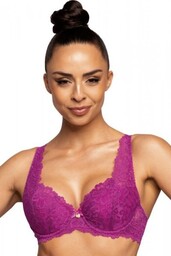 Biustonosz usztywniany Mat Carmela 053/22 magenta