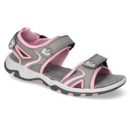 Różowo-Szare Sandały Dziewczęce News News 20SD55-2230 Grey/Pink