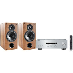 YAMAHA Zestaw Stereo R-S202D + INDIANA LINE Tesi