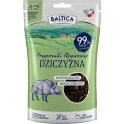 BALTICA przysmaki półmiękkie dziczyzna 80g monobiałkowe