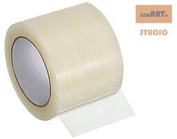 Taśma do folii szklarniowej naprawcza 100mmx10m transparentna