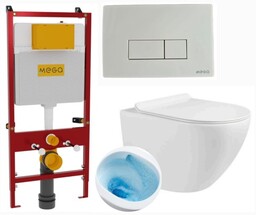 Miska WC premium 48x37x37 cm, spłukiwanie tajfun tornado