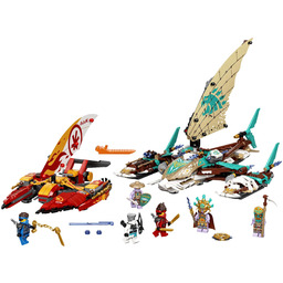 Lego Ninjago Morska bitwa katamaranów 71748