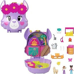 Polly Pocket Biwakowa lama Zestaw kompaktowy z 2