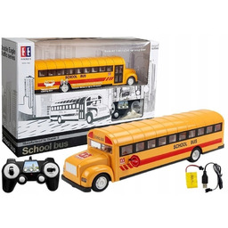 Żółty Autobus Szkolny Zdalnie Sterowany R/c