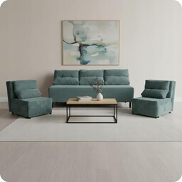 Zestaw KIMO funkcja spania sofa fotele Family Meble