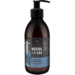 LaQ Kozioł z klasą, czarny mat balsam po