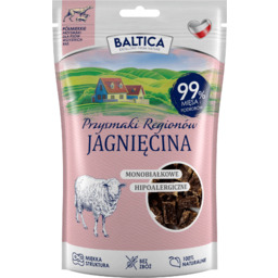 BALTICA Przysmaki Półmiękkie Jagnięcina 80g monobiałkowe
