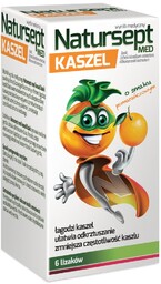 Natursept Med Gardło Lizaki o smaku tutti-frutti, 6